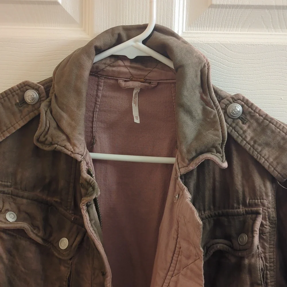 FREE PEOPLE Military Jacket - Picture 6 of 9